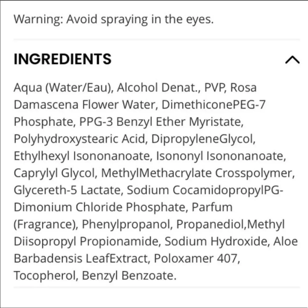 MAVEN BEAUTY Maven Rose Water Setting Spray